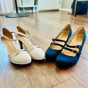 Lot of 2 Naturalizer Heels.👠 (Sz 8 & 8.5)